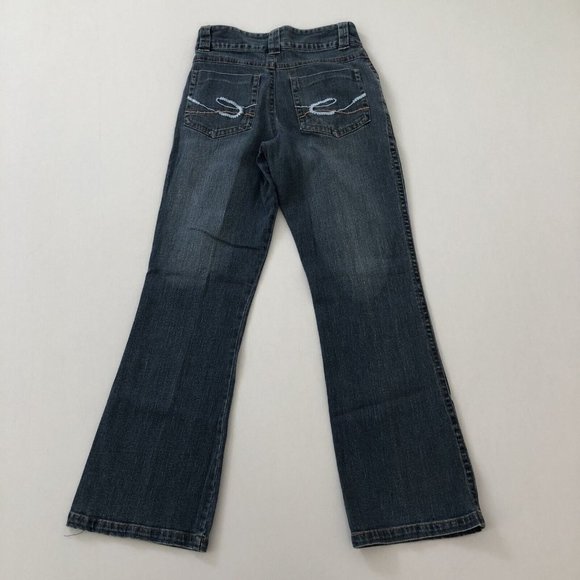 Esprit Jenas Women's 16 Blue Boot Cut Denim Pants Reg Fit Size 26x30 - Picture 9 of 16